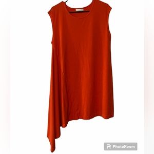 COPY - 🌻 - Bryn Walker sz Med Orange Asymmetrical Dress
